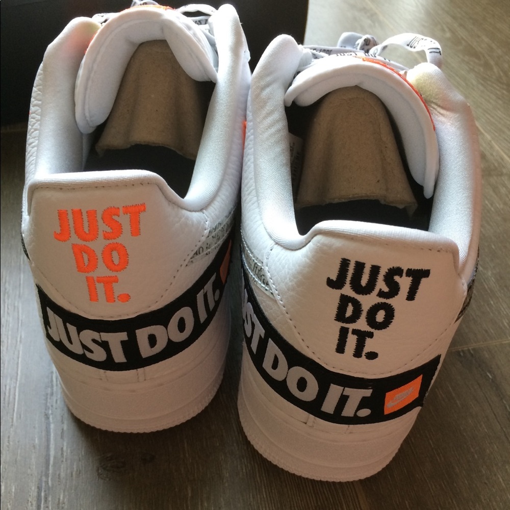 NWT Nike Air Force 1 ‘07 Premium Just Do It - Picture 4 of 8